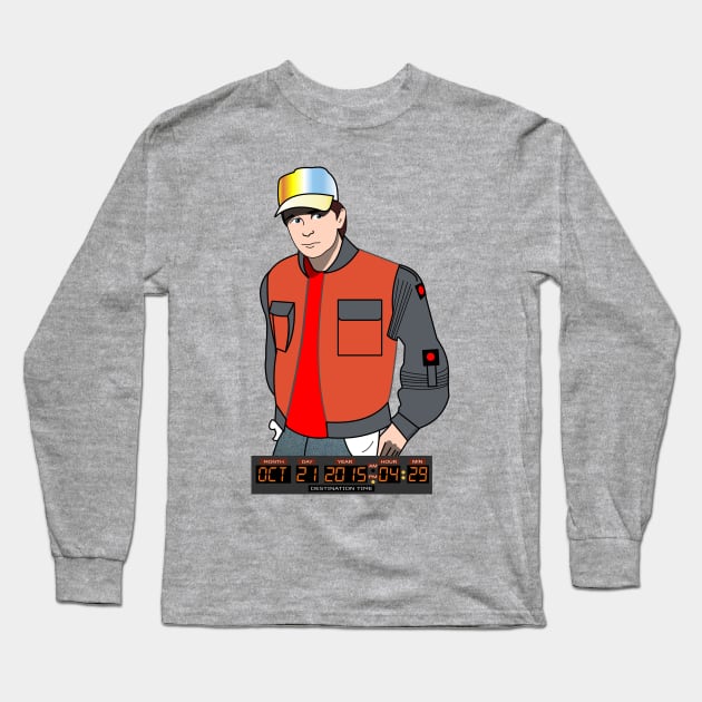 Marty Long Sleeve T-Shirt by Pendientera